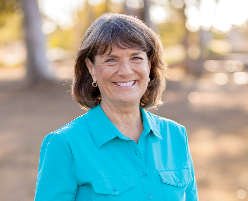 senior woman smiling